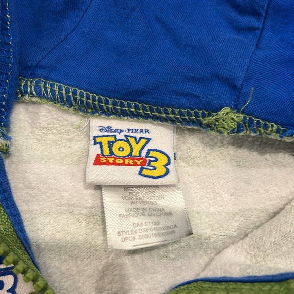 Toy Story buzz lightyear zip up hoodie size 6‎ months - Picture 4 of 4